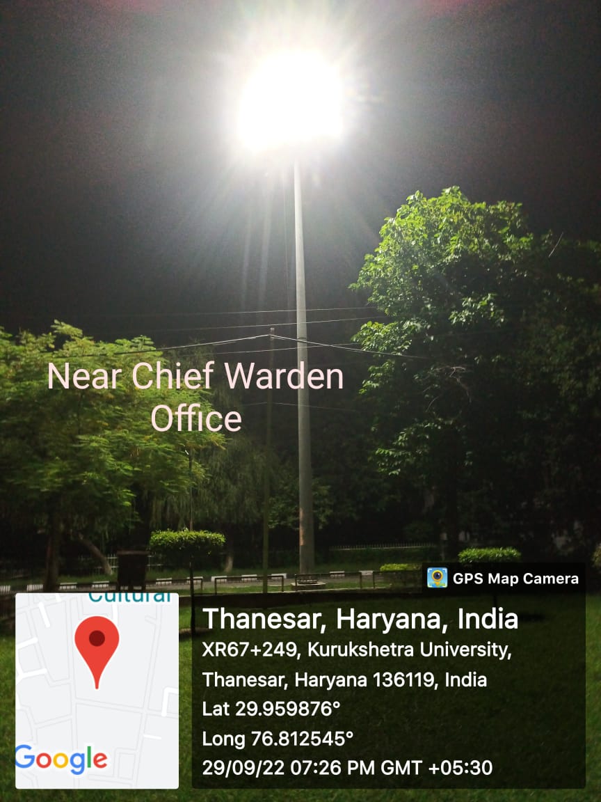 Chief Warden Office Lights