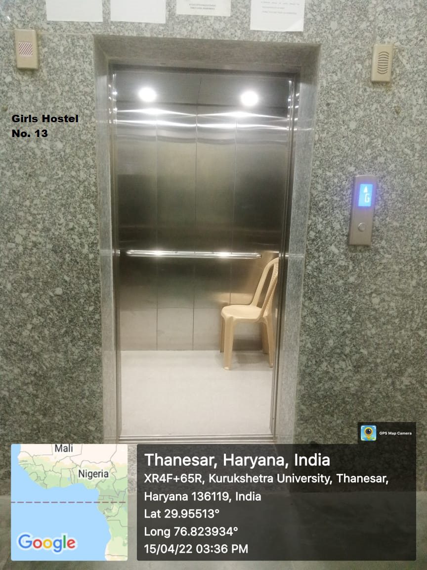 Girls Hostel Lift