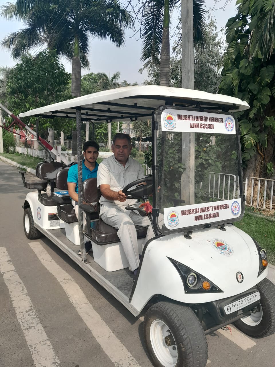 Golf Cart in use