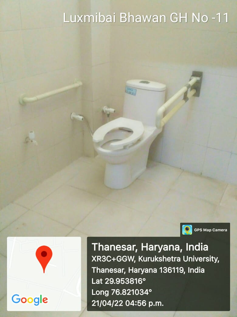 Laxmi Bai Hostel Toilet