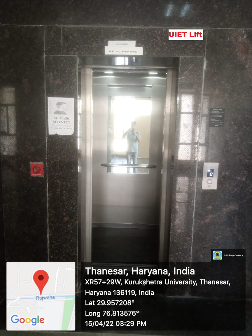 UIET Lift